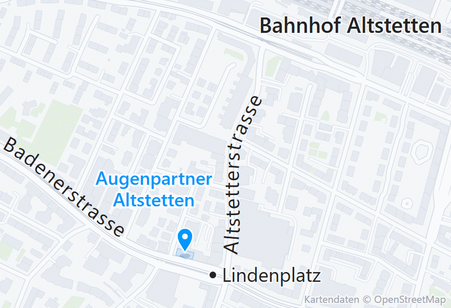 Augenpartner Altstetten, Badenerstrasse 678, 8048 Zürich-Altstetten